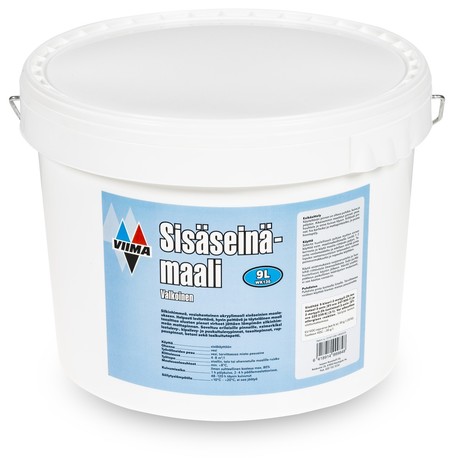 SEINÄMAALI 9L VALKOINEN SISÄKÄYTTÖÖN